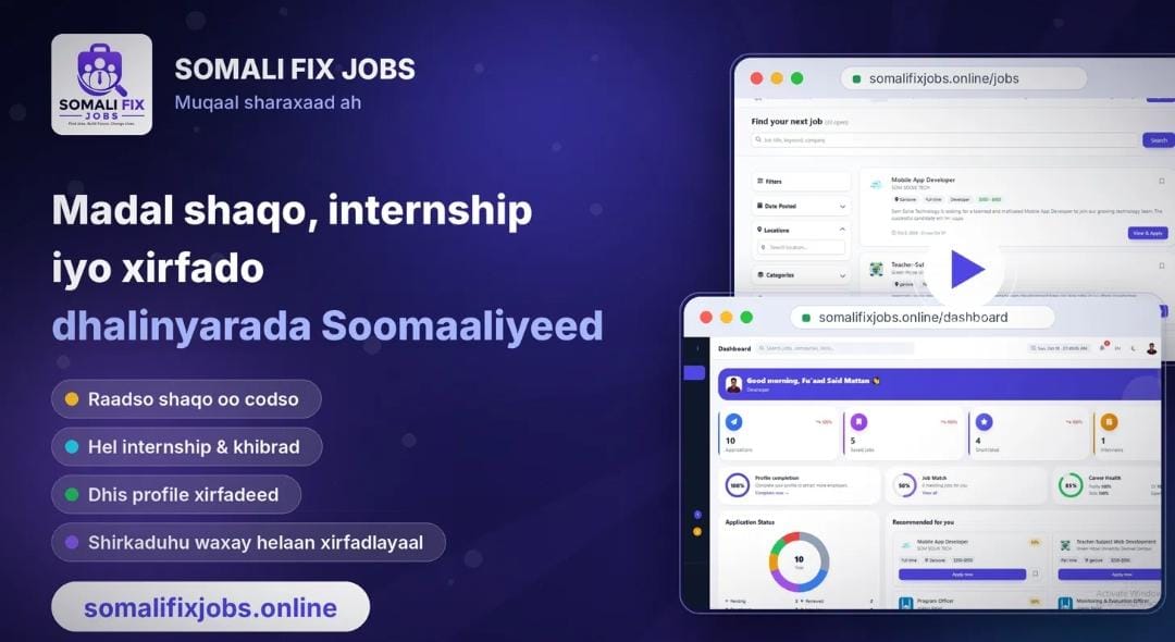 About Somali Fix Jobs